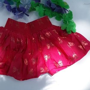 🏖🏝Place Girls SkortM 6X/7 Butterflies Skirt